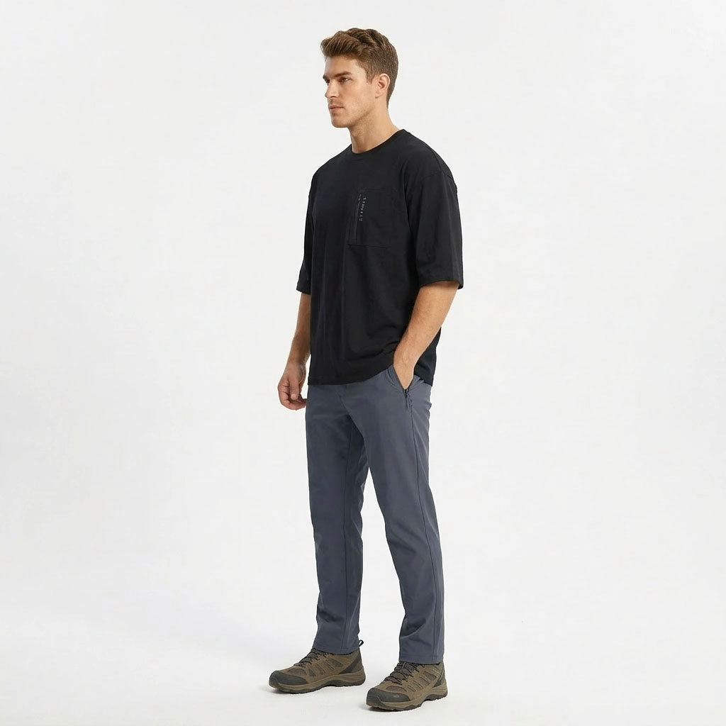 HUMMER MENS CASUAL OUTDOOR LONG PANTS JOGGER H0095