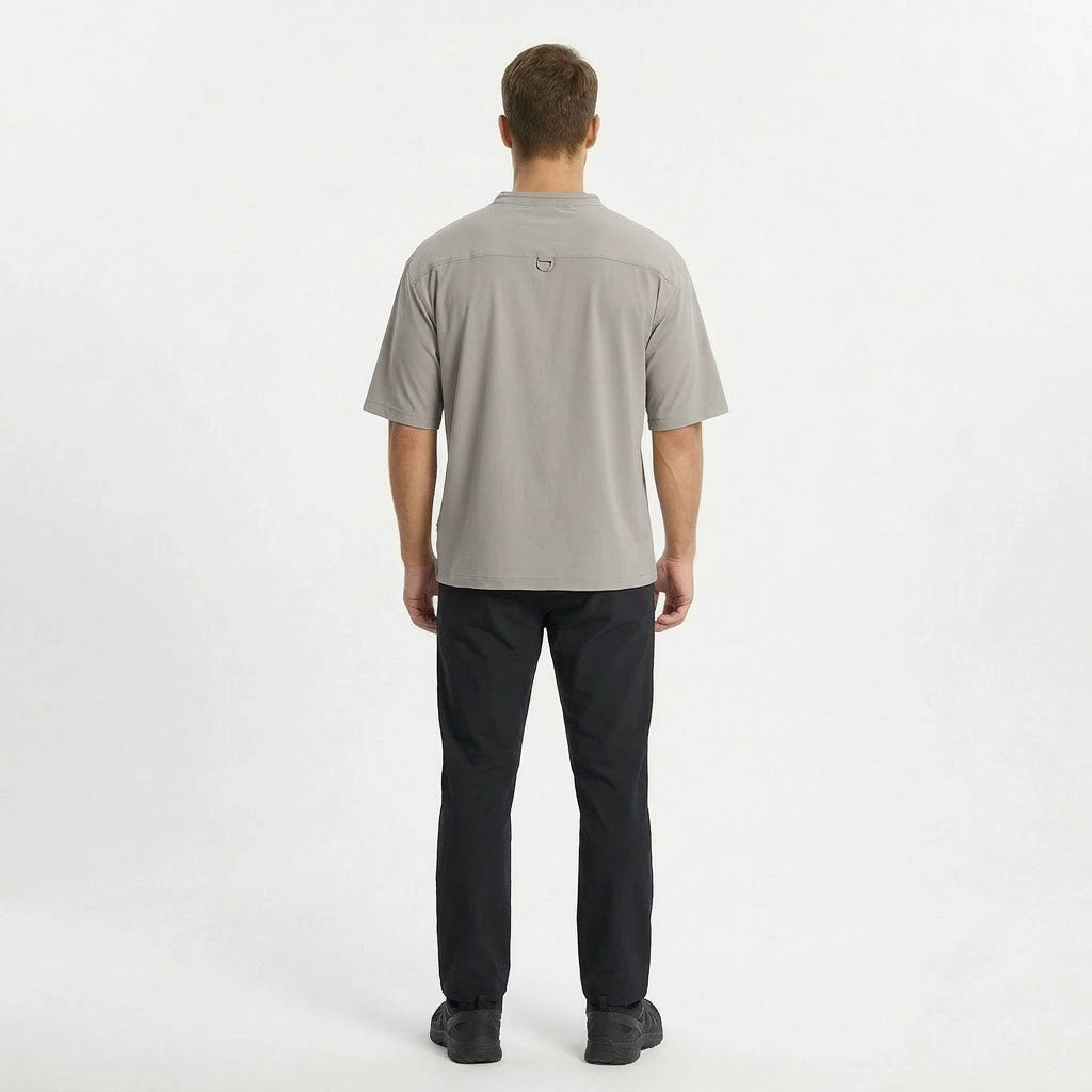 HUMMER MENS CASUAL OUTDOOR SHORT SLEEVE ROUNDNECK T SHIRT [OVERSIZE] H0103