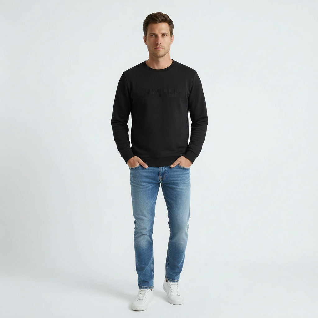 HUMMER MENS LONG SLEEVE SWEATER H0083