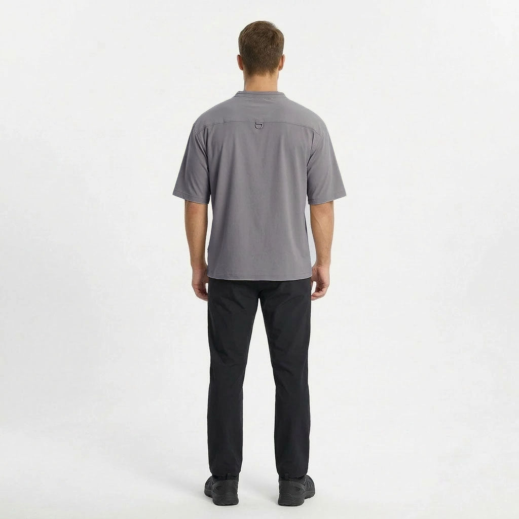 HUMMER MENS CASUAL OUTDOOR SHORT SLEEVE ROUNDNECK T SHIRT [OVERSIZE] H0103