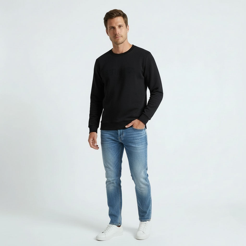 HUMMER MENS LONG SLEEVE SWEATER H0083