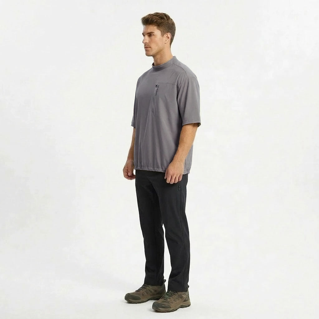 HUMMER MENS CASUAL OUTDOOR SHORT SLEEVE ROUNDNECK T SHIRT [OVERSIZE] H0103