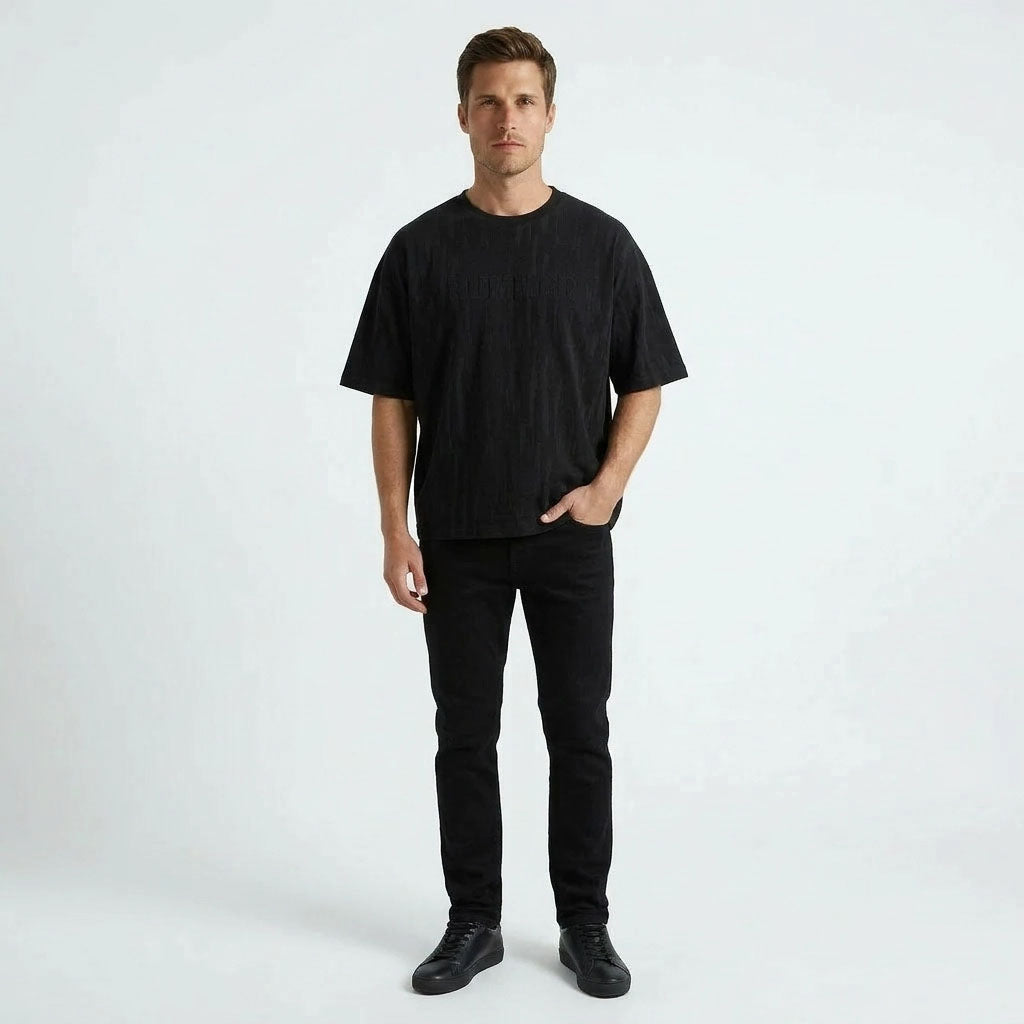 HUMMER MENS SHORT SLEEVE ROUNDNECK T SHIRT [OVERSIZE] H0079