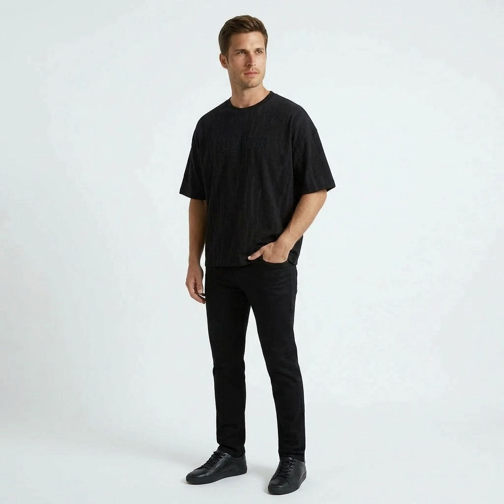 HUMMER MENS SHORT SLEEVE ROUNDNECK T SHIRT [OVERSIZE] H0079