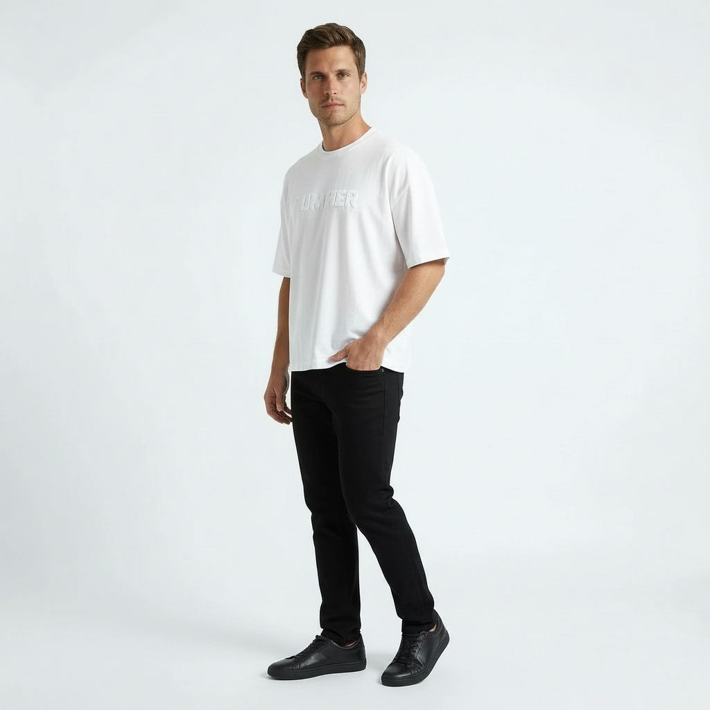 HUMMER MENS SHORT SLEEVE ROUNDNECK T SHIRT [OVERSIZE] H0079