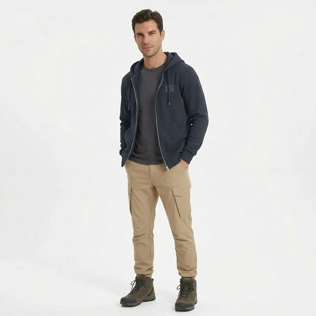 HUMMER MENS LONG SLEEVE HOODED JACKET H0081