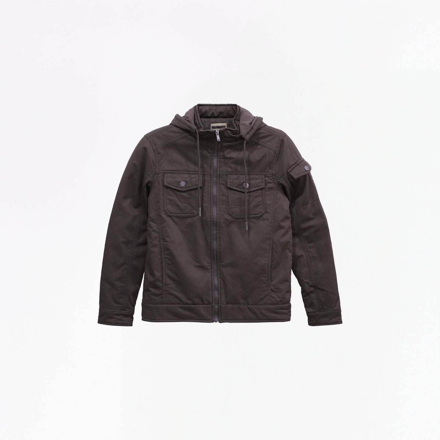 HUMMER MENS LONG SLEEVE HOODED JACKET H0099