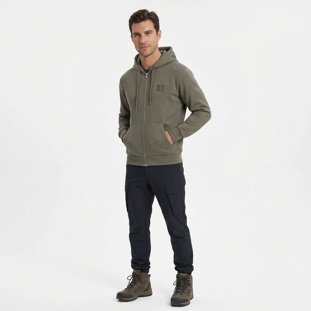 HUMMER MENS LONG SLEEVE HOODED JACKET H0081