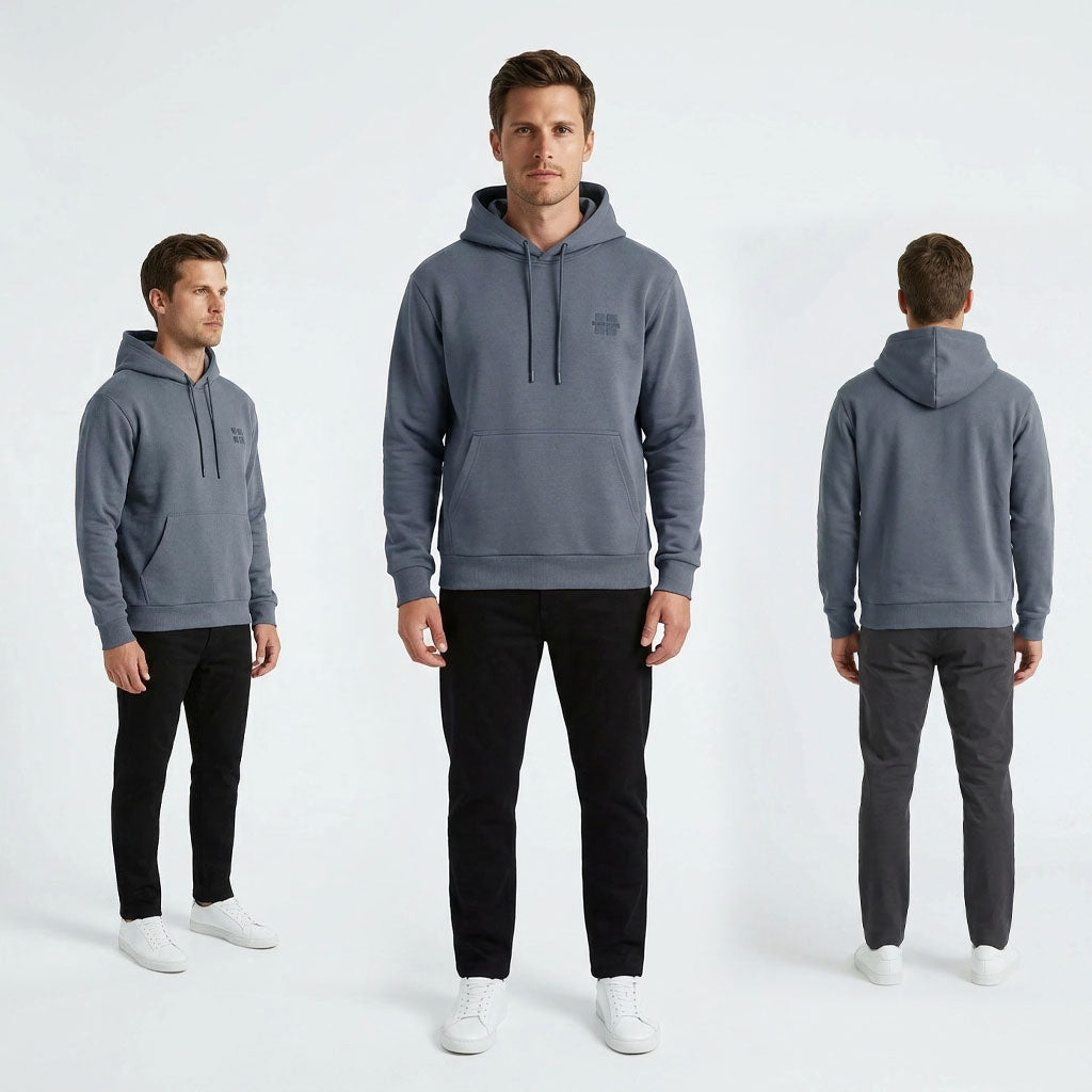 HUMMER MENS LONG SLEEVE HOODED H0082
