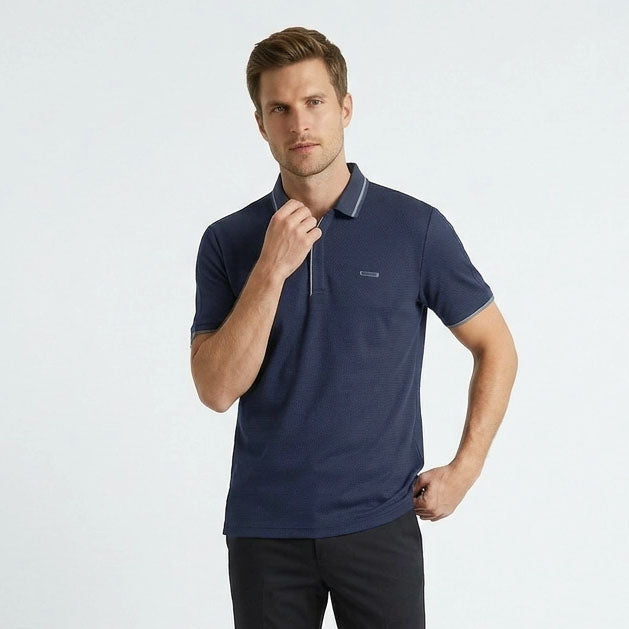 HUMMER MENS SHORT SLEEVE POLO T SHIRT [SLIM FIT] H0110