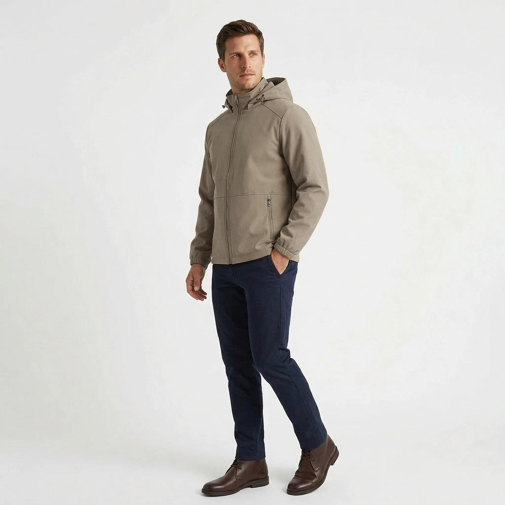 HUMMER MENS LONG SLEEVE HOODED JACKET H0098