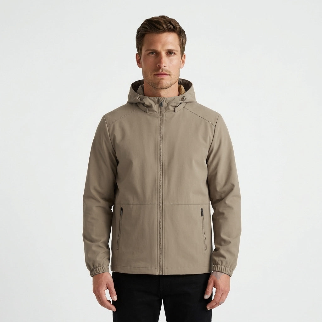 HUMMER MENS LONG SLEEVE HOODED JACKET H0098