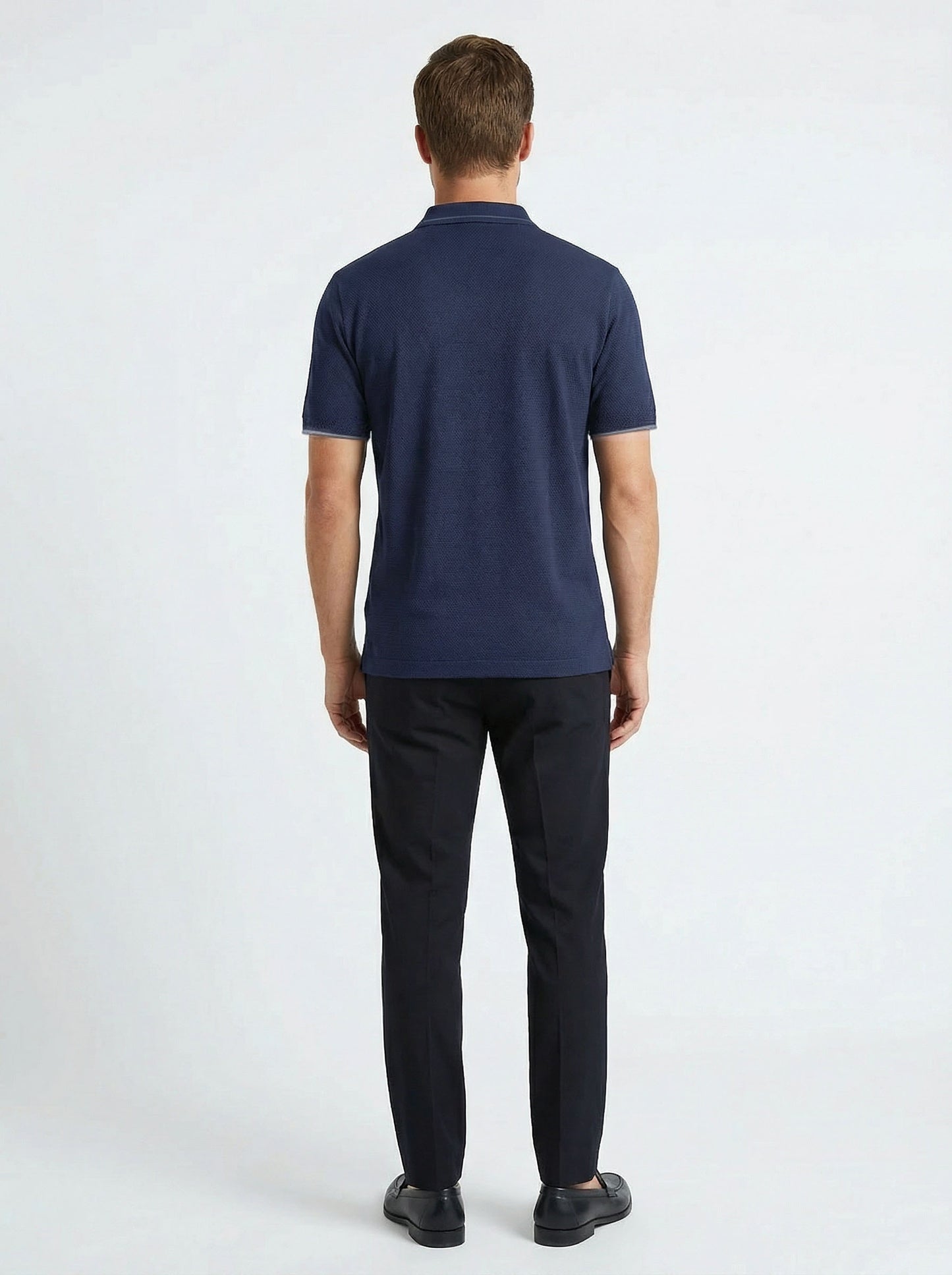 HUMMER MENS SHORT SLEEVE POLO T SHIRT [SLIM FIT] H0110