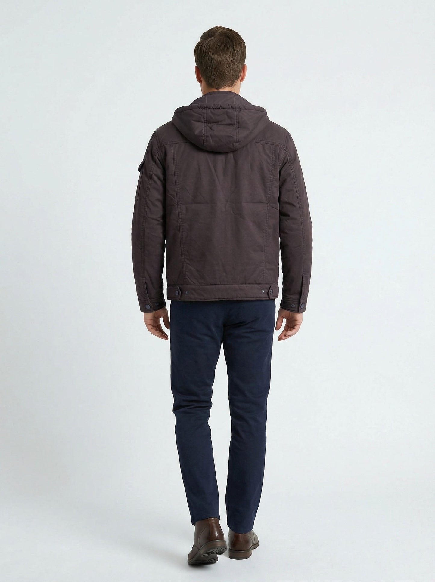 HUMMER MENS LONG SLEEVE HOODED JACKET H0099