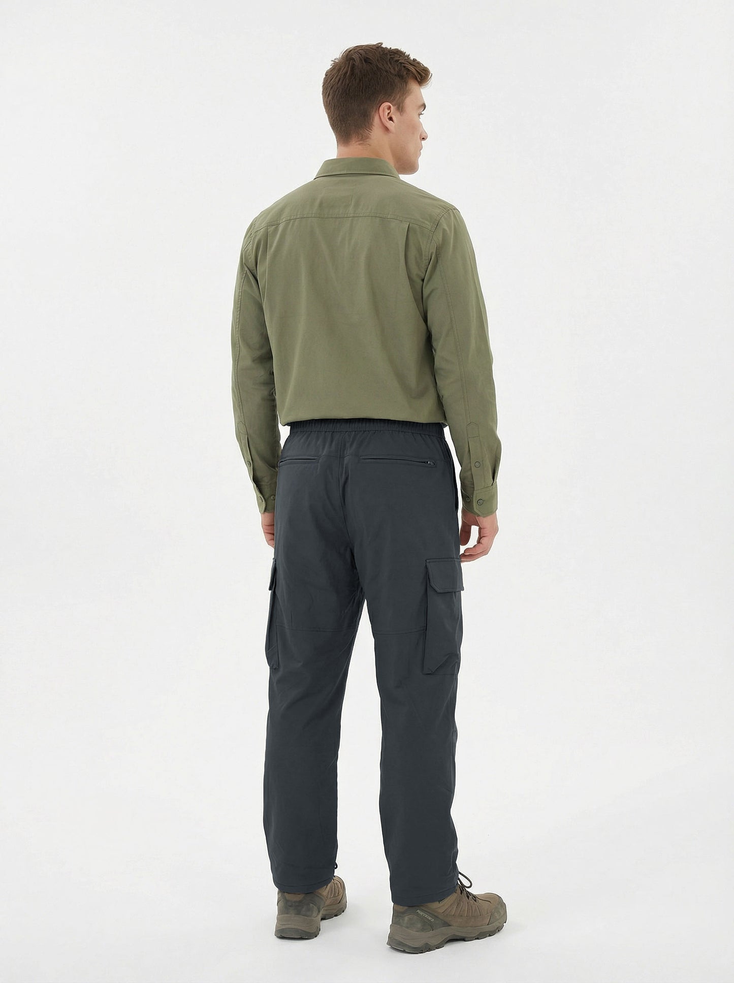 HUMMER MENS CASUAL OUTDOOR LONG PANTS CHINO [BAGGY] H0094
