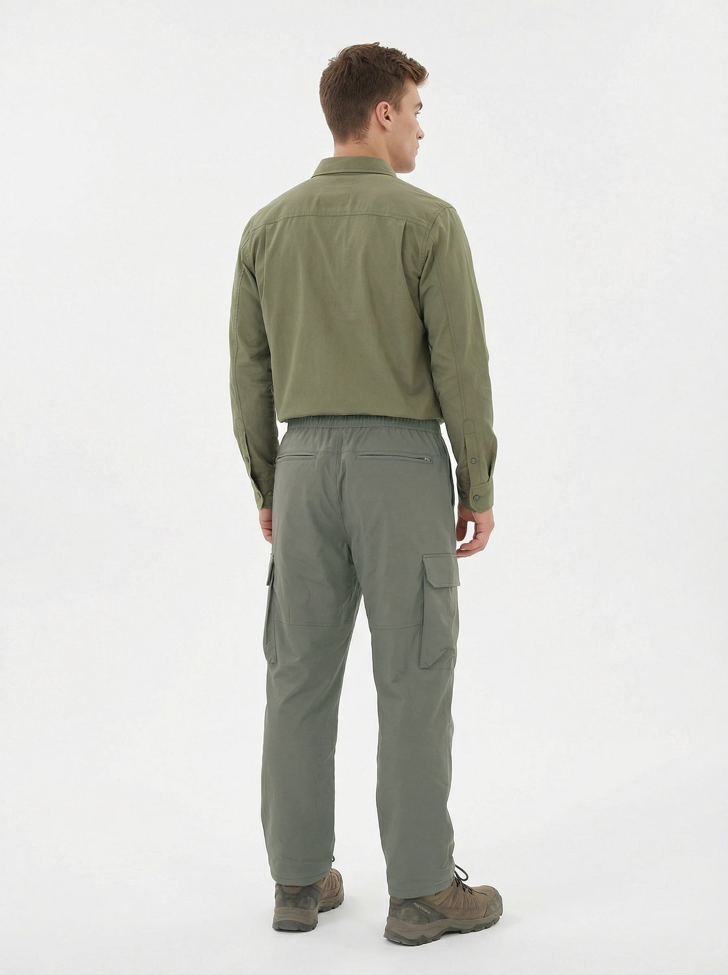 HUMMER MENS CASUAL OUTDOOR LONG PANTS CHINO [BAGGY] H0094