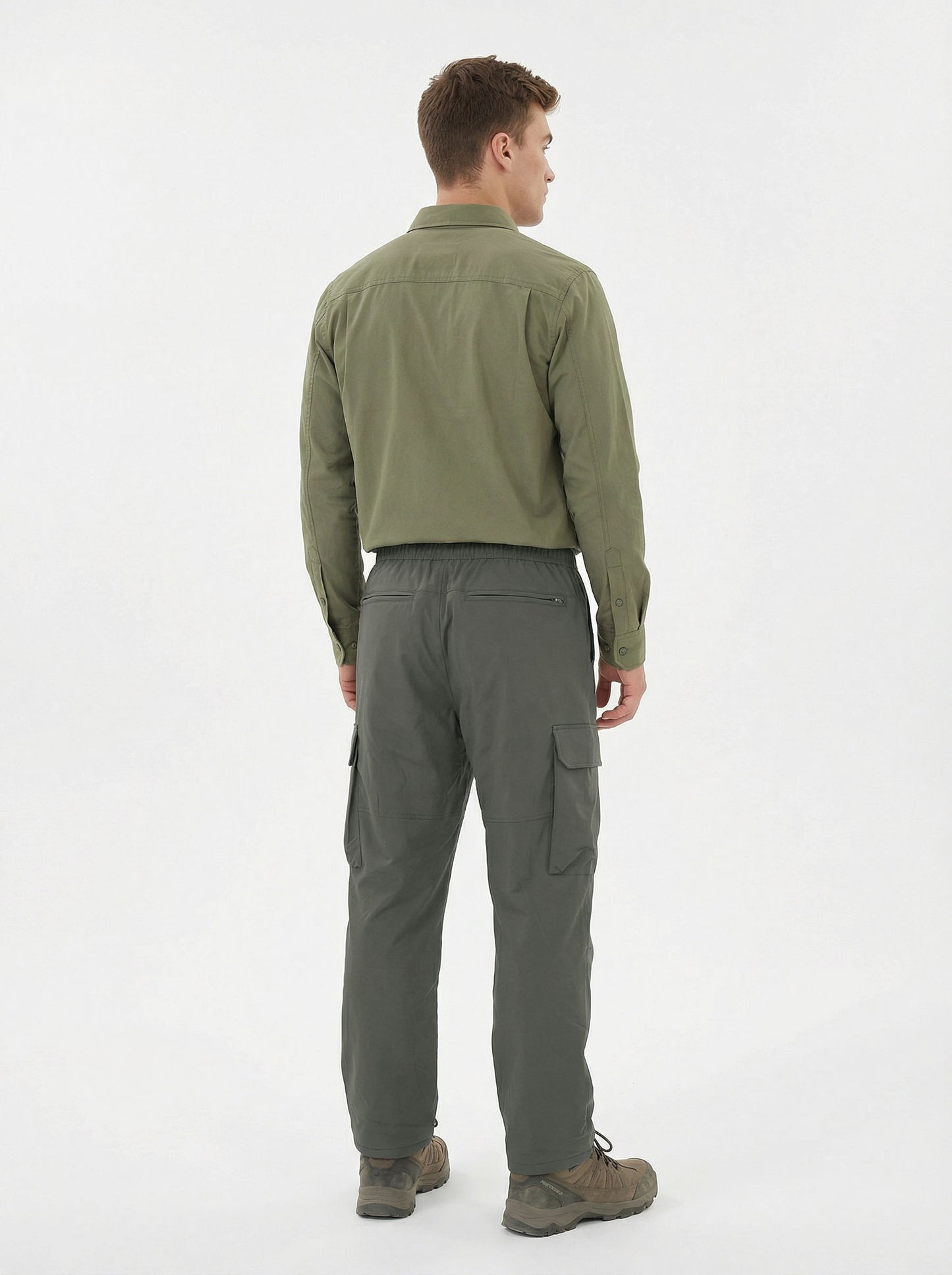 HUMMER MENS CASUAL OUTDOOR LONG PANTS CHINO [BAGGY] H0094