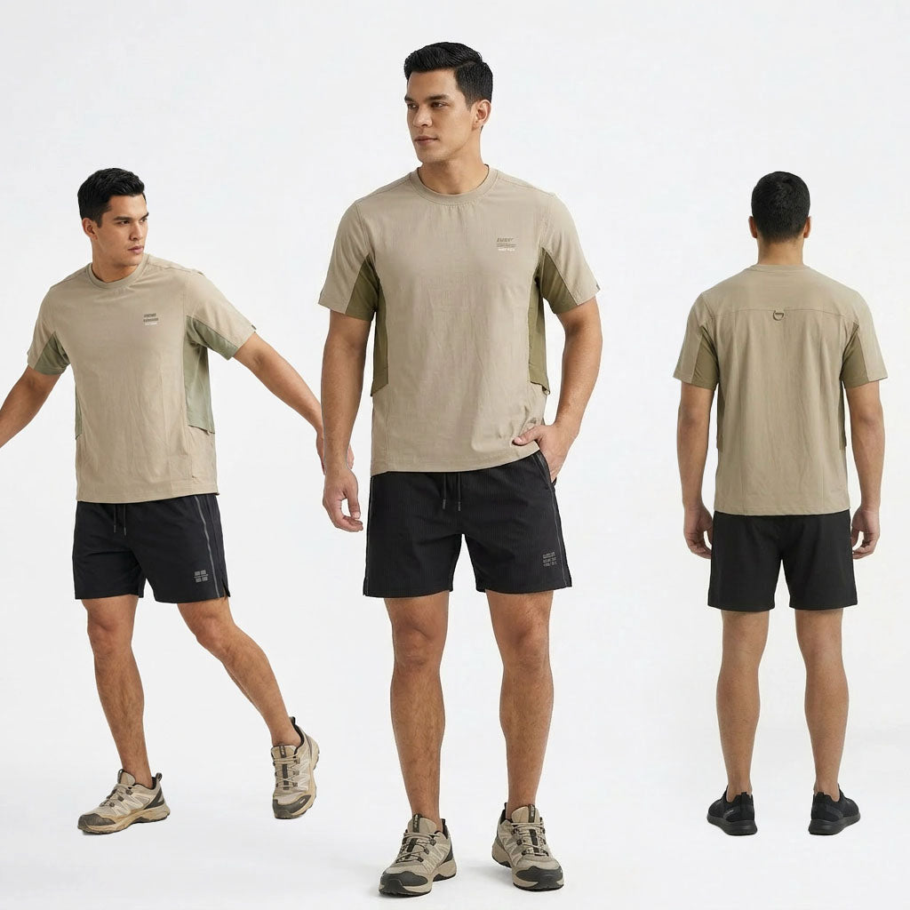 HUMMER MENS SHORT PANTS JOGGER [REGULAR FIT] H0113