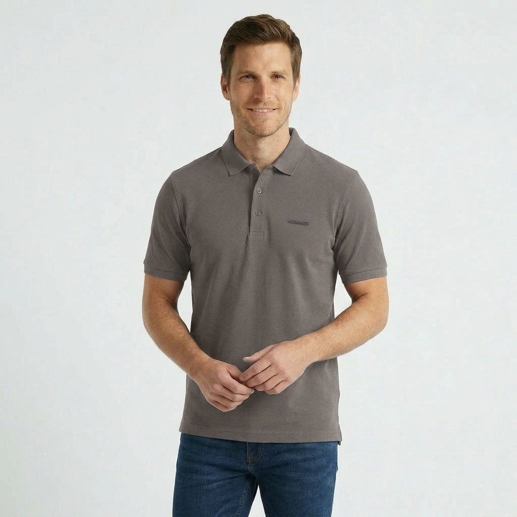HUMMER MENS SHORT SLEEVE POLO T SHIRT [REGULAR FIT] H0119 H0120