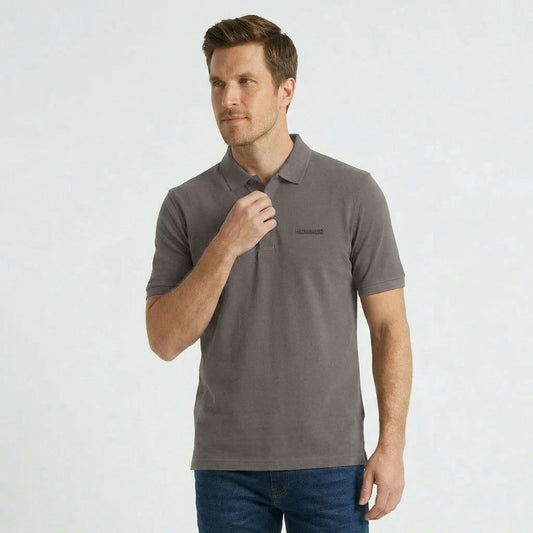 HUMMER MENS SHORT SLEEVE POLO T SHIRT [SLIM FIT] H0049