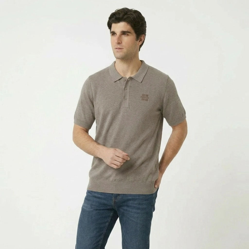 HUMMER MENS SHORT SLEEVE POLOTEE [SLIM FIT] H0126