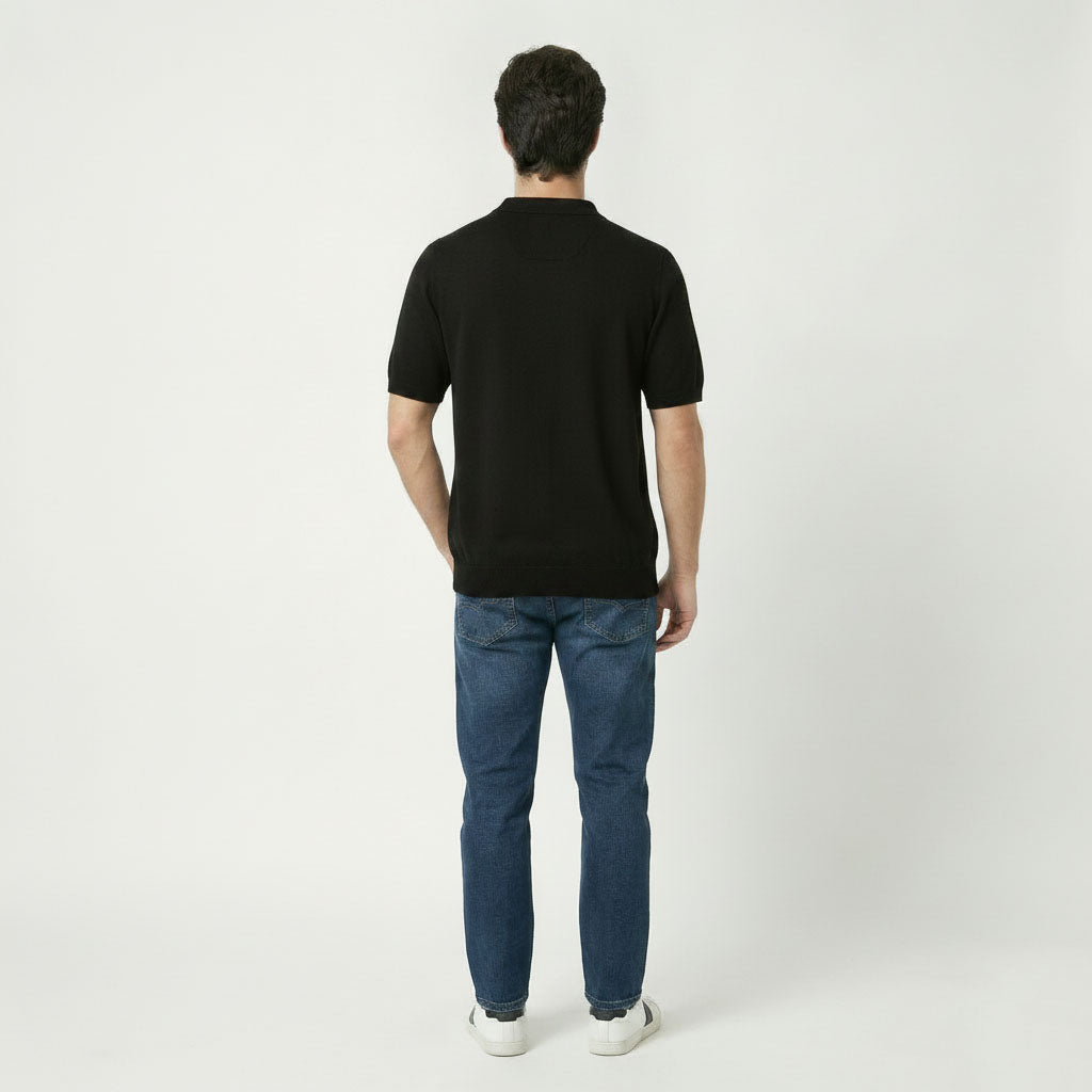 HUMMER MENS SHORT SLEEVE POLOTEE [SLIM FIT] H0126