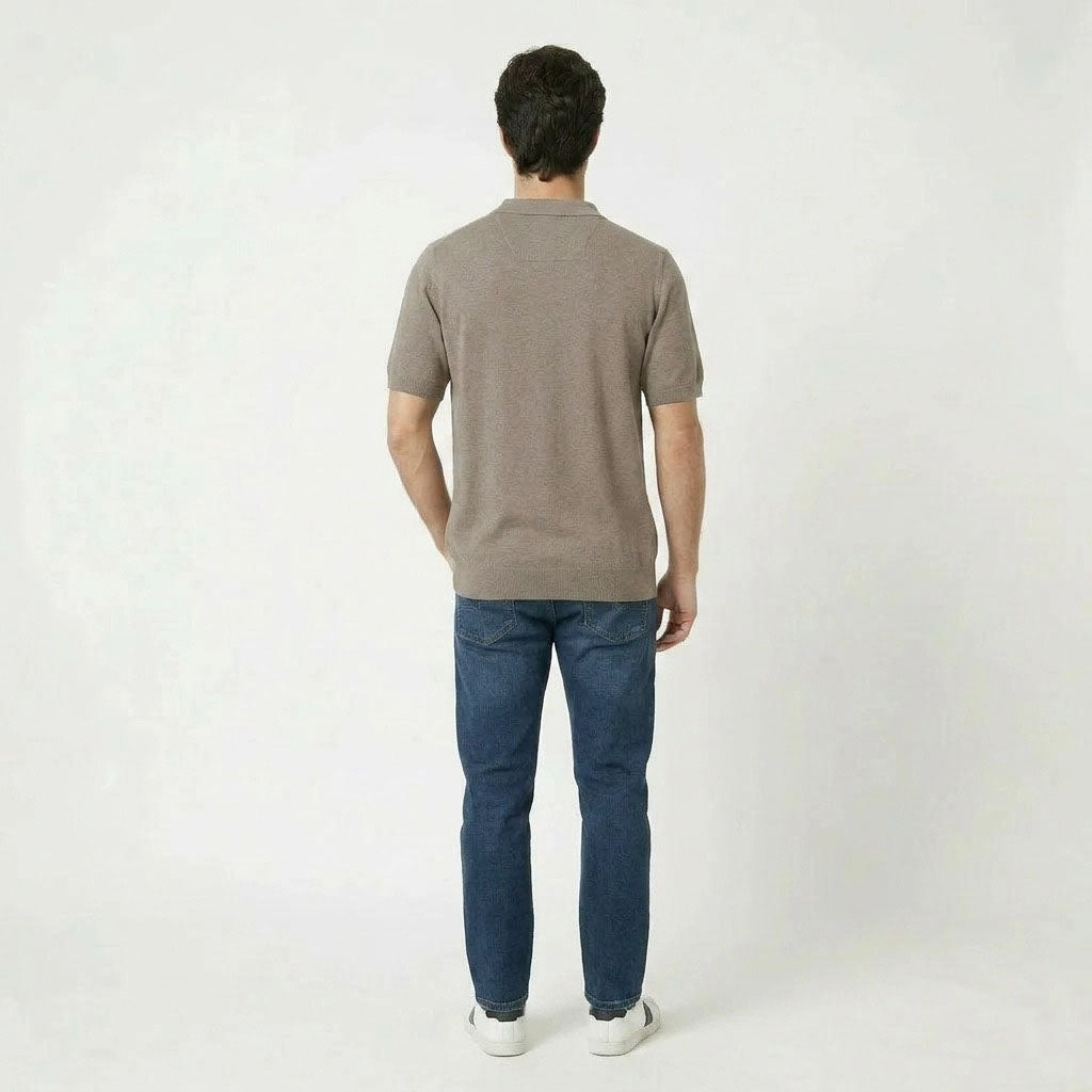 HUMMER MENS SHORT SLEEVE POLOTEE [SLIM FIT] H0126