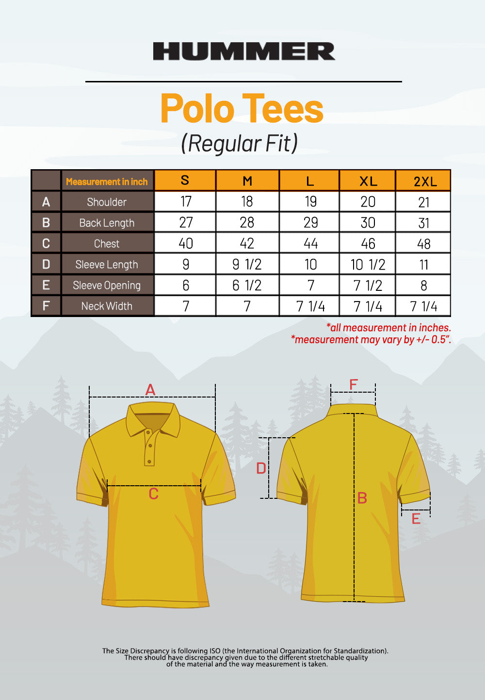 HUMMER MENS SHORT SLEEVE POLOTEE [REGULAR FIT] H0127