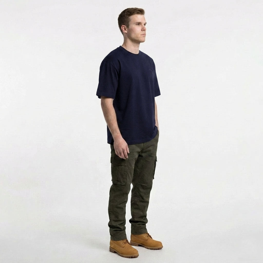 HUMMER MENS SHORT SLEEVE ROUNDNECKTEE [OVERSIZE] H0134