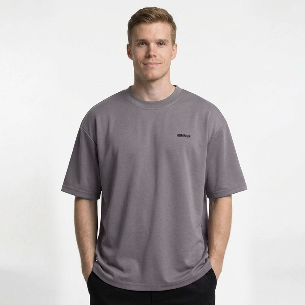 HUMMER MENS SHORT SLEEVE ROUNDNECKTEE [OVERSIZE] H0134