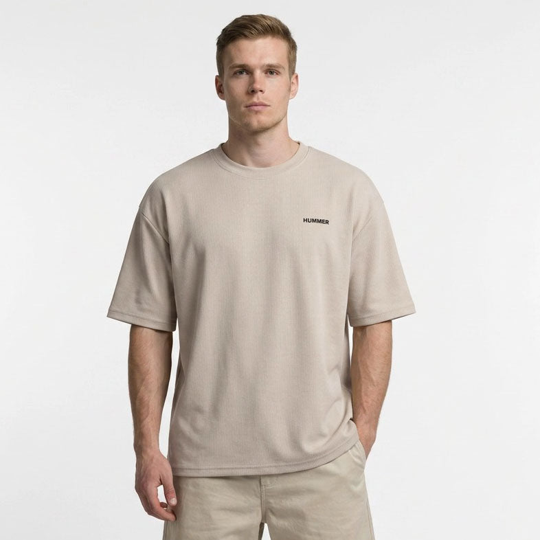HUMMER MENS SHORT SLEEVE ROUNDNECKTEE [OVERSIZE] H0134