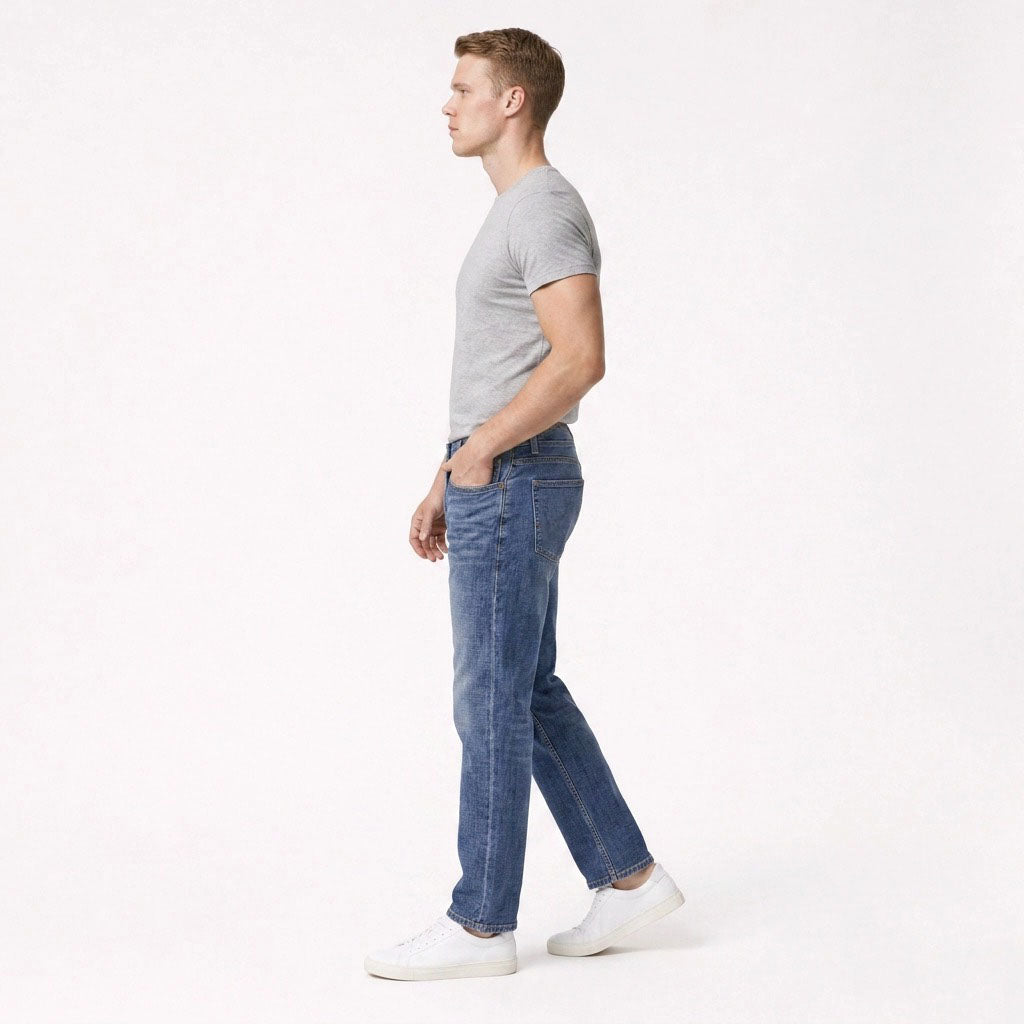 HUMMER MENS LONG PANTS JEANS [STRAIGHT CUT] H0130