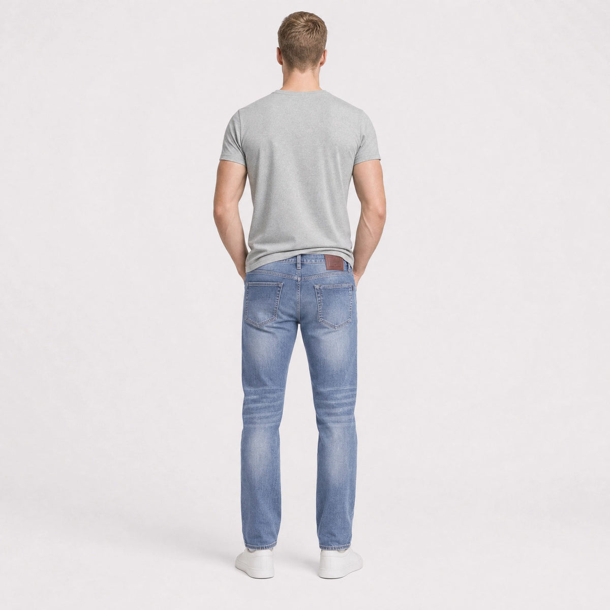 HUMMER MENS LONG PANTS JEANS [STRAIGHT CUT] H0130
