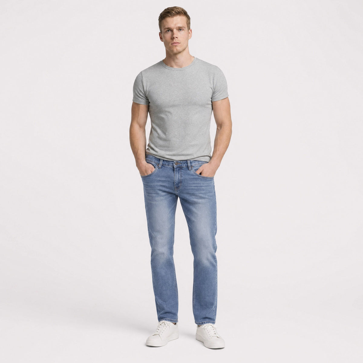 HUMMER MENS LONG PANTS JEANS [STRAIGHT CUT] H0130
