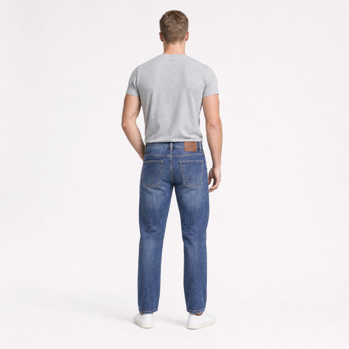 HUMMER MENS LONG PANTS JEANS [STRAIGHT CUT] H0130