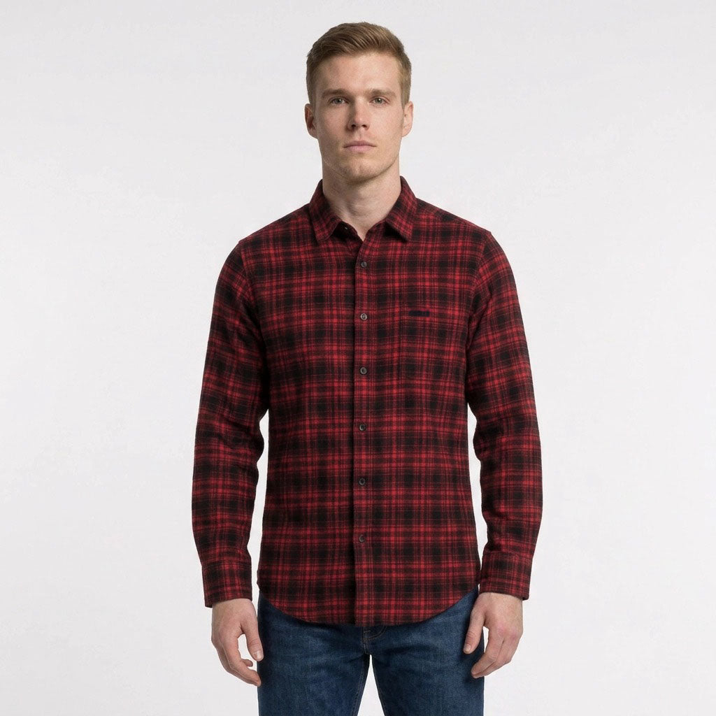 HUMMER MENS LONG SLEEVE SHIRT [SMART FIT] H0133