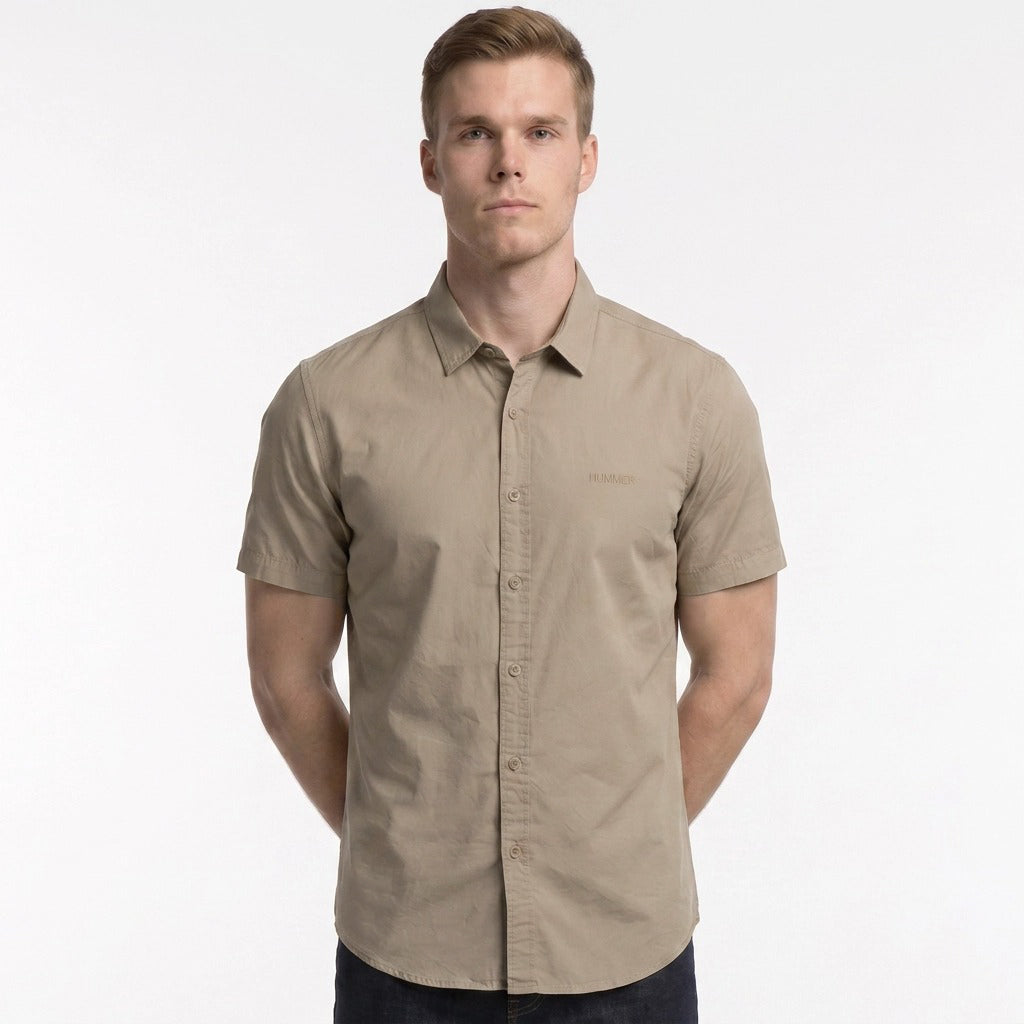 HUMMER MENS SHORT SLEEVE SHIRT [SLIM FIT] H0140