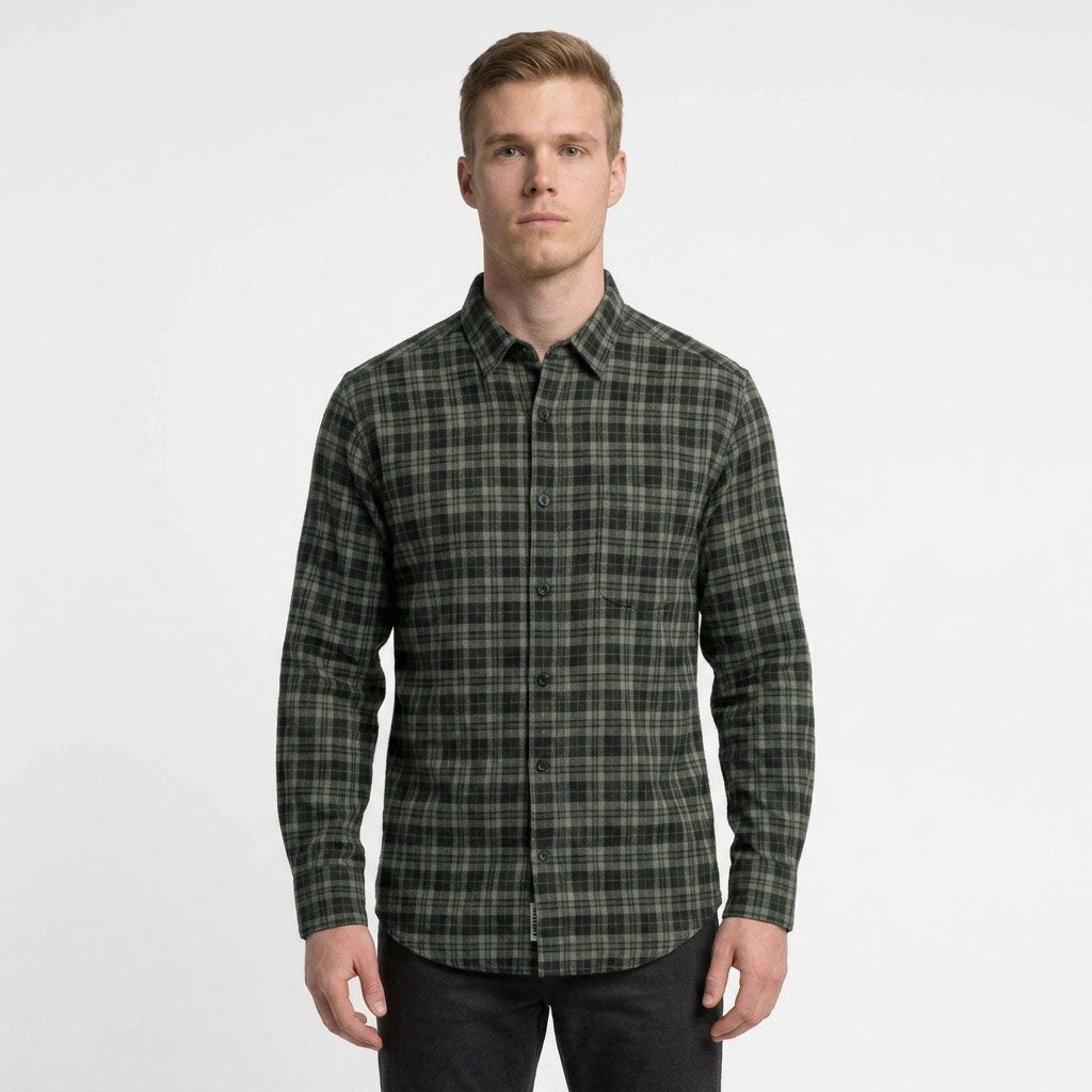 HUMMER MENS LONG SLEEVE SHIRT [SMART FIT] H0133
