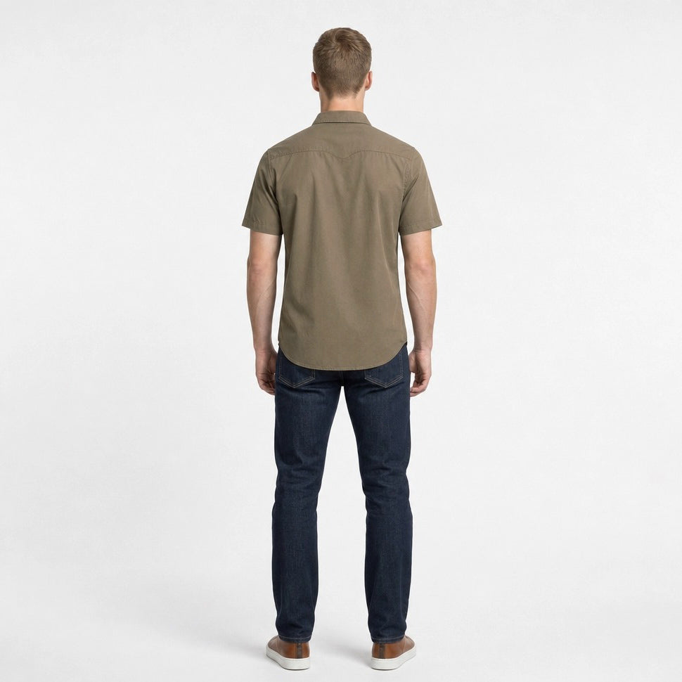 HUMMER MENS SHORT SLEEVE SHIRT [SLIM FIT] H0140