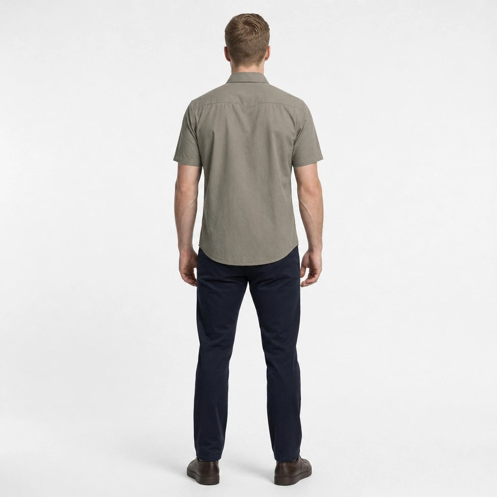 HUMMER MENS SHORT SLEEVE SHIRT [SLIM FIT] H0140