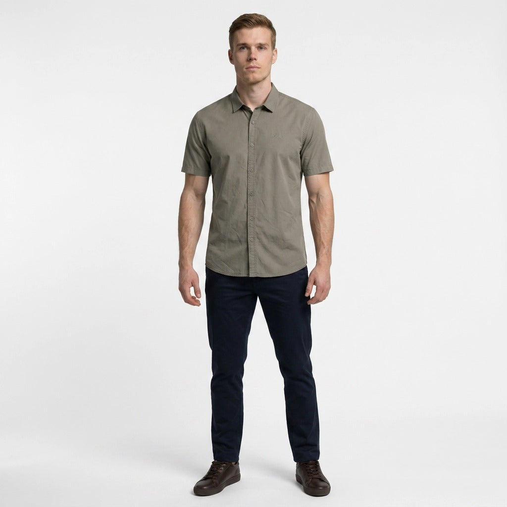 HUMMER MENS SHORT SLEEVE SHIRT [SLIM FIT] H0140