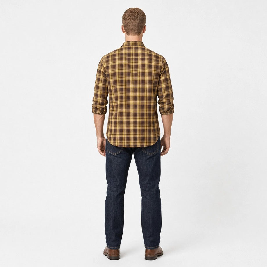 HUMMER MENS LONG SLEEVE SHIRT [SMART FIT] H0133