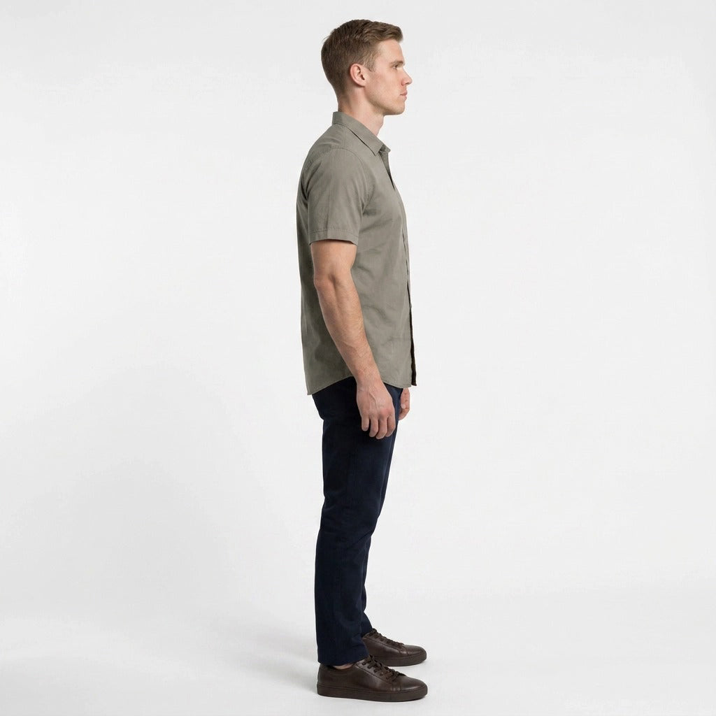 HUMMER MENS SHORT SLEEVE SHIRT [SLIM FIT] H0140