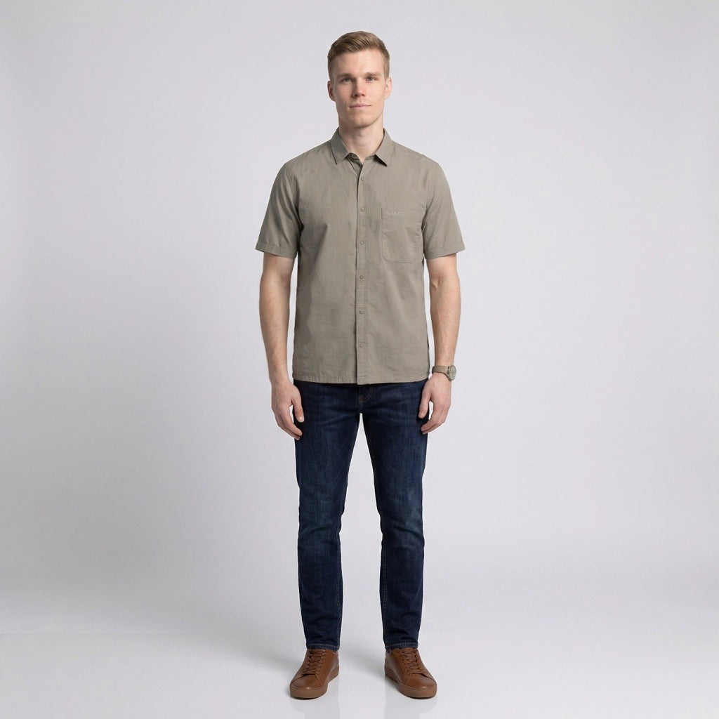 HUMMER MENS SHORT SLEEVE SHIRT [REGULAR FIT] H0141