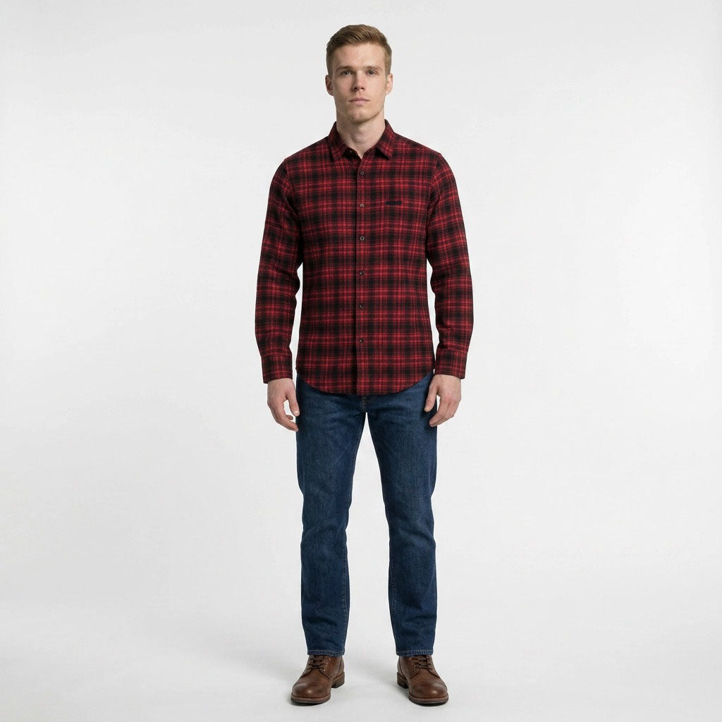 HUMMER MENS LONG SLEEVE SHIRT [SMART FIT] H0133