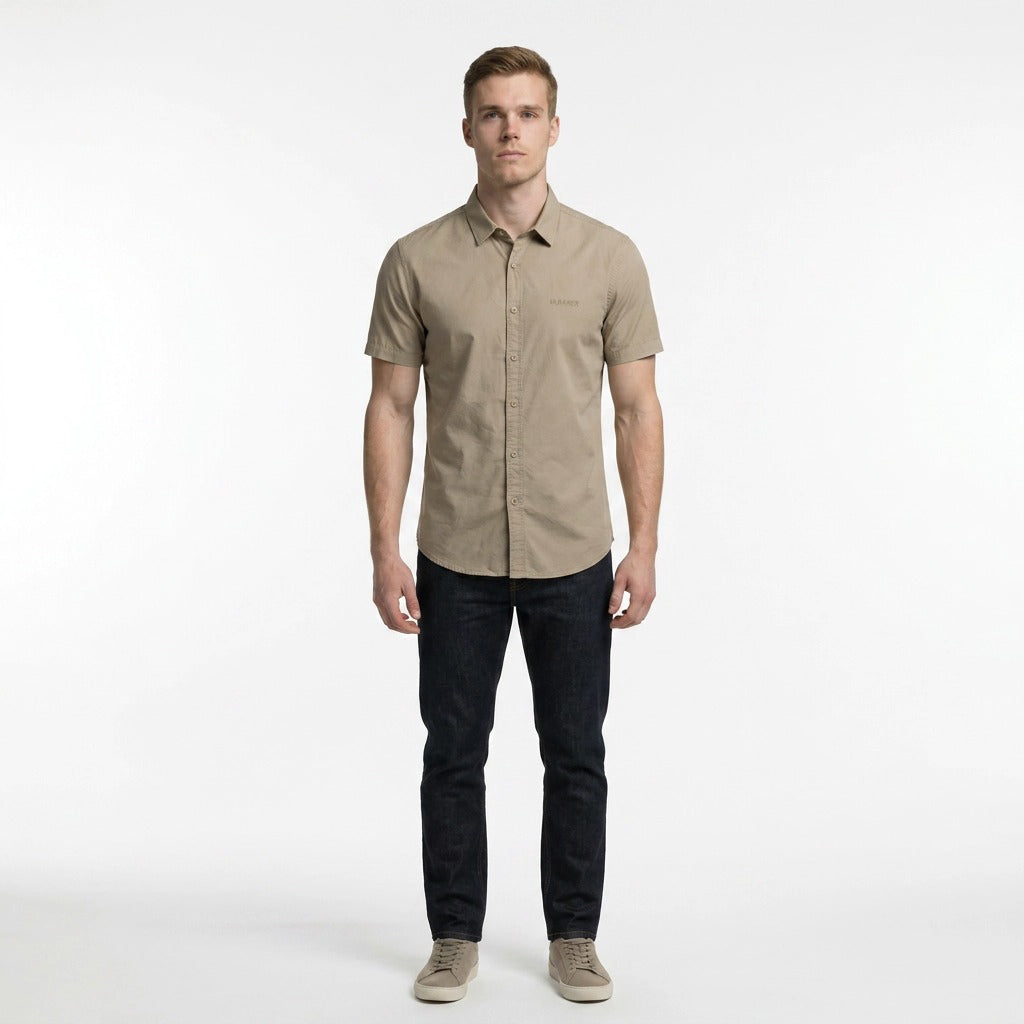 HUMMER MENS SHORT SLEEVE SHIRT [SLIM FIT] H0140
