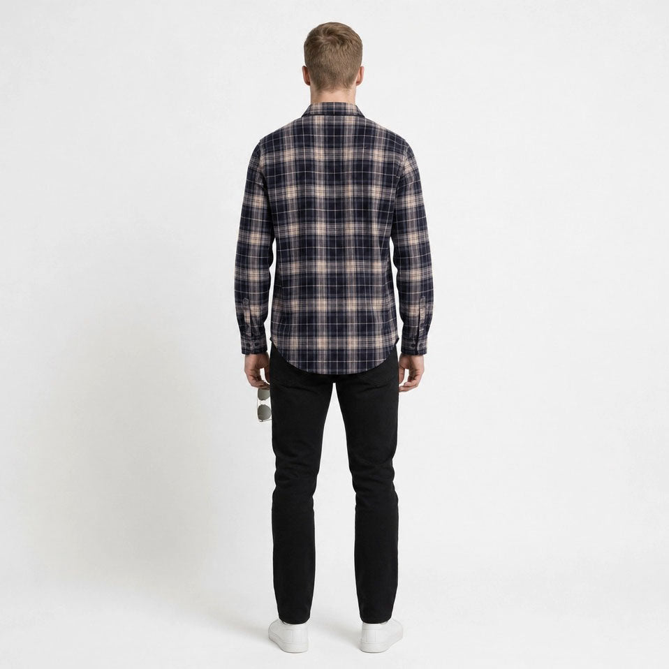 HUMMER MENS LONG SLEEVE SHIRT [SMART FIT] H0133