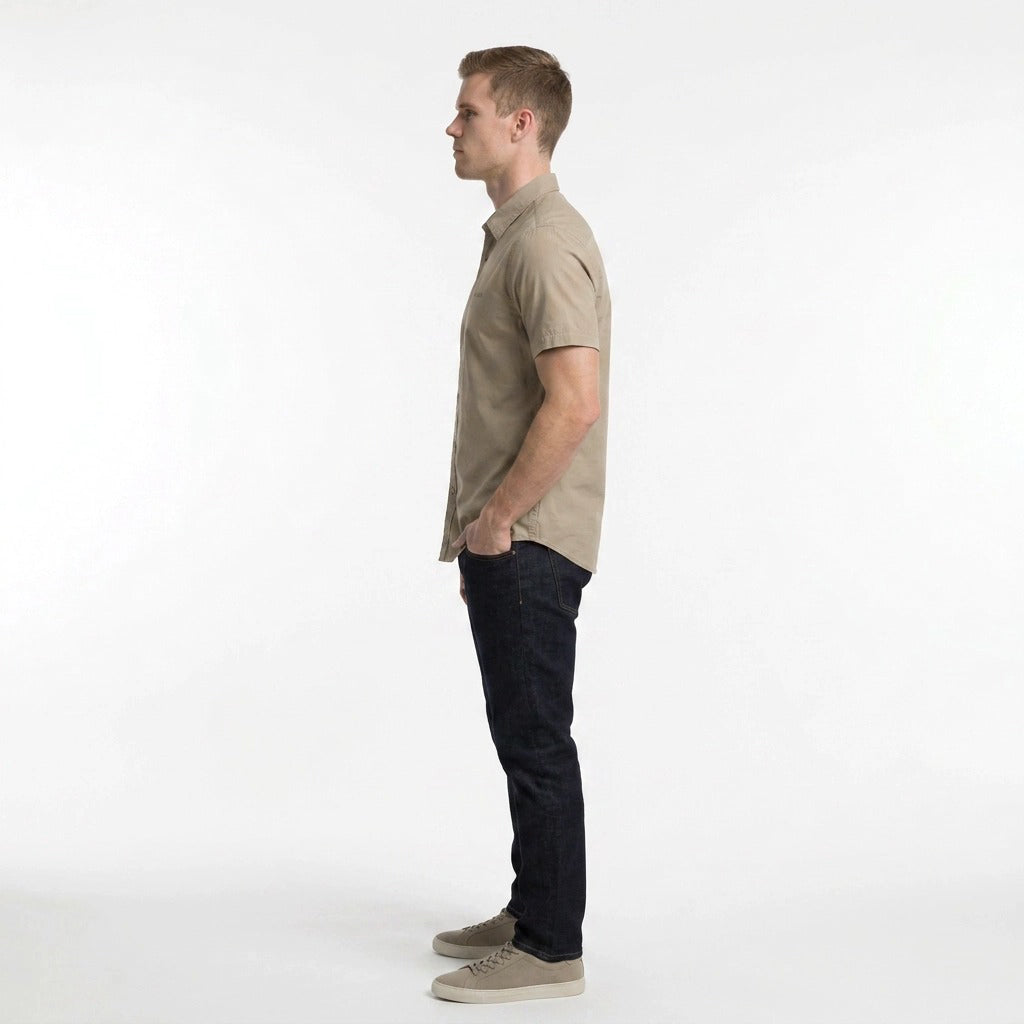 HUMMER MENS SHORT SLEEVE SHIRT [SLIM FIT] H0140