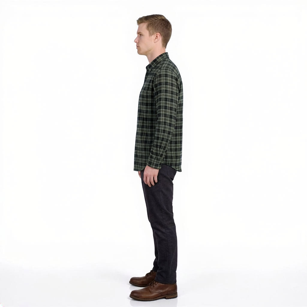 HUMMER MENS LONG SLEEVE SHIRT [SMART FIT] H0133