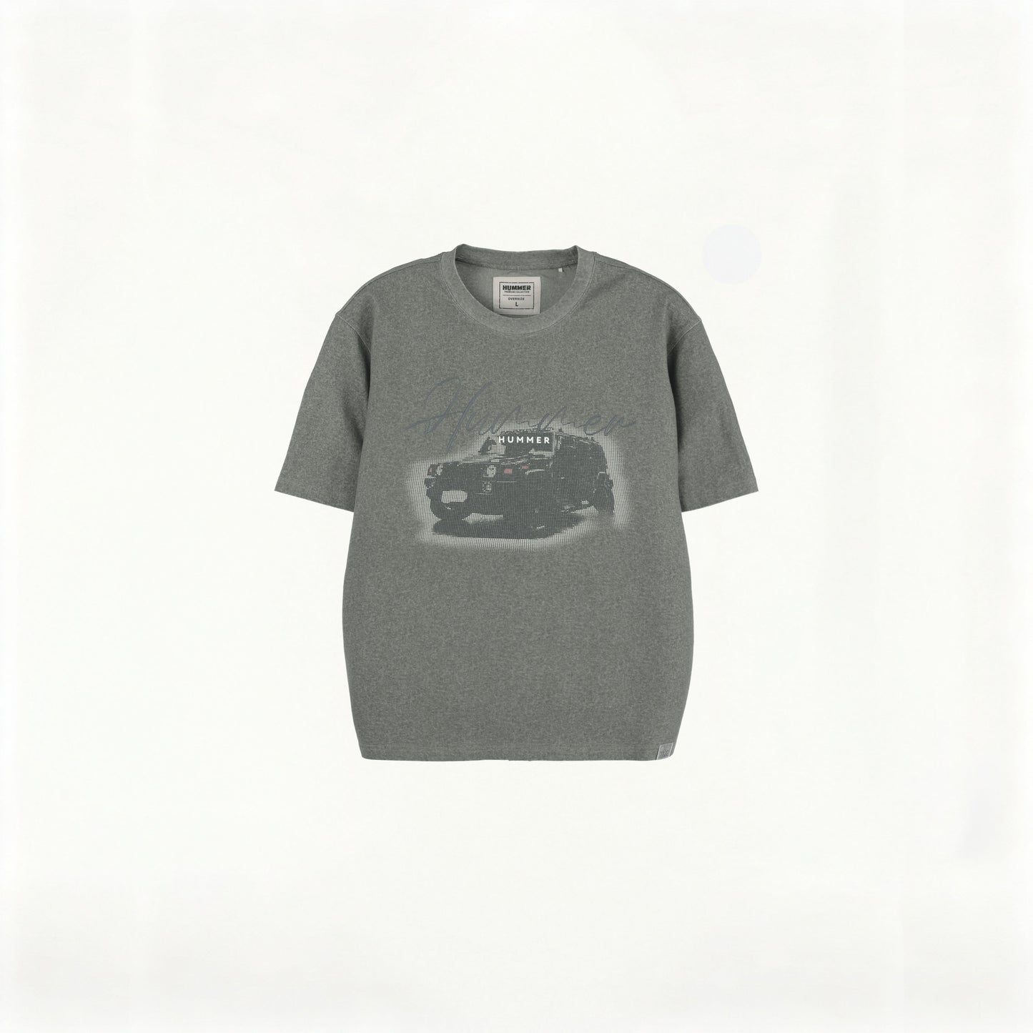 HUMMER MENS SHORT SLEEVE ROUND NECK T SHIRT [OVERSIZE] H0026